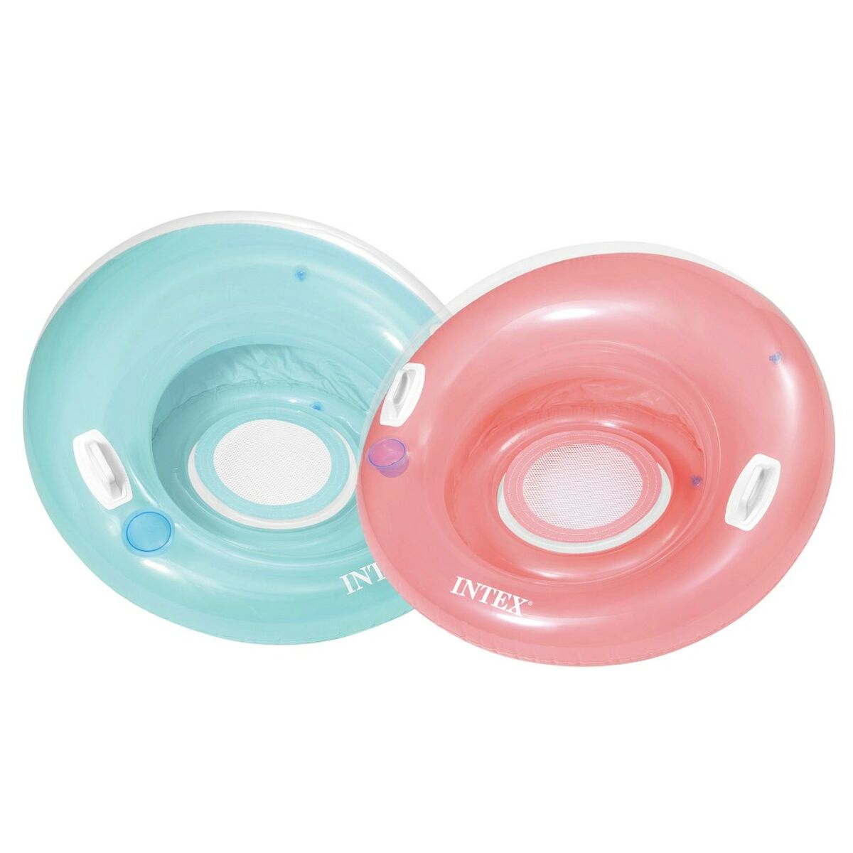 Uppblåsbar poolstol Intex Rund Ø 119 cm 119 x 119 cm (6 antal) - 5