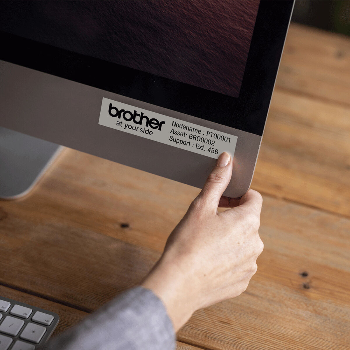 Biljettskrivare Brother PTD610BTVPUR1 - 3