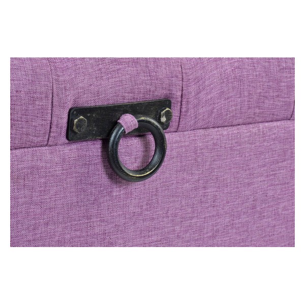 Sittpall DKD Home Decor 8424001565399 Multicolour Fuchsia Metall Trä MDF 120 x 42 x 53 cm - 3