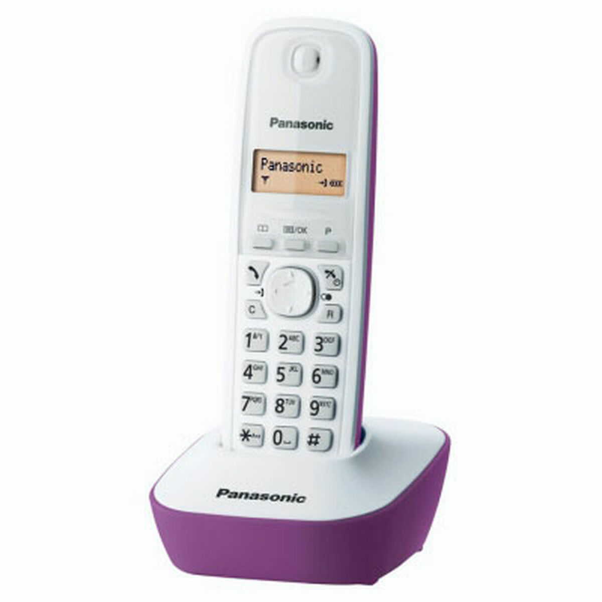 Trådlös Telefon Panasonic KX-TG1611FRF Ambra - 2