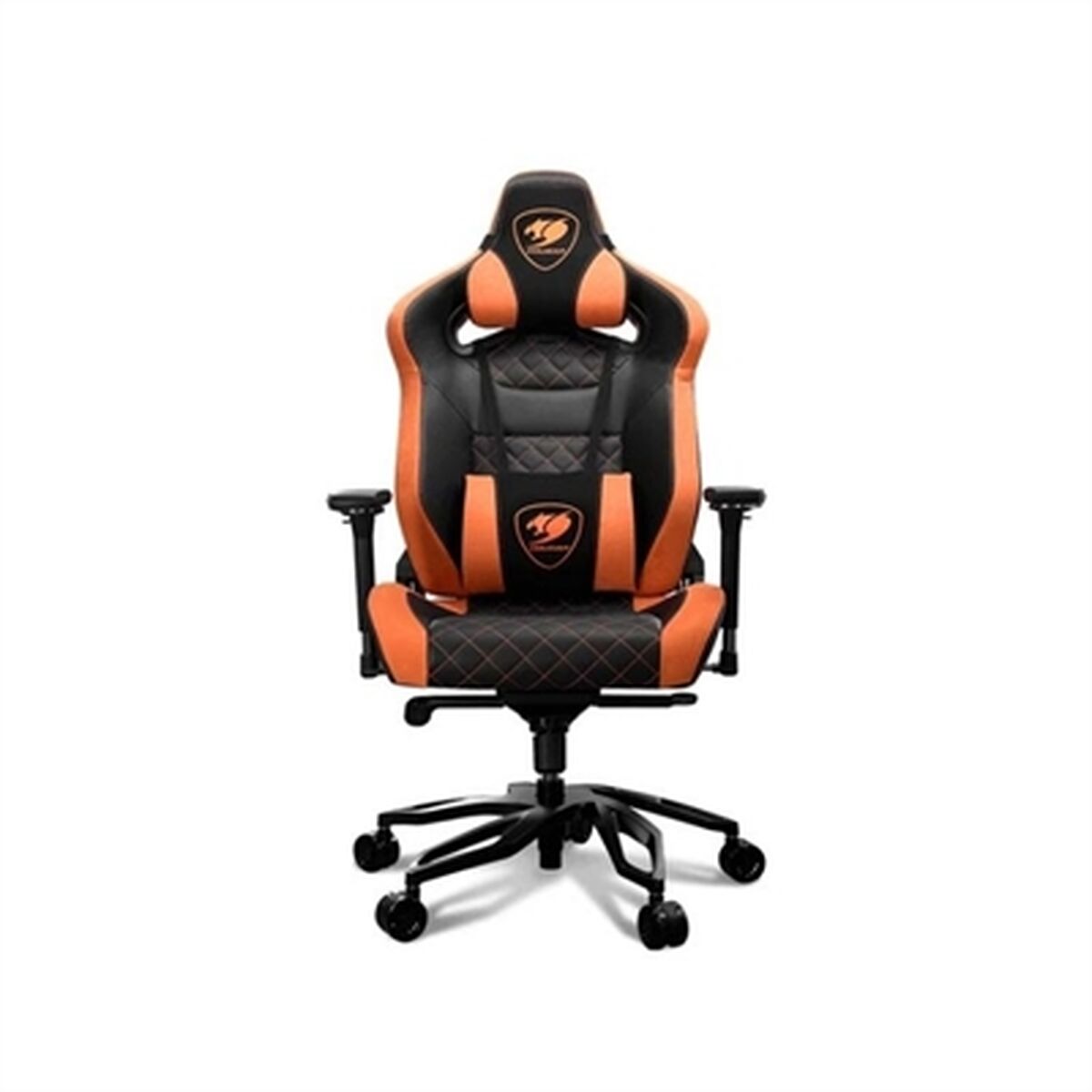 Spelstol Cougar TITAN PRO Svart Svart/Orange