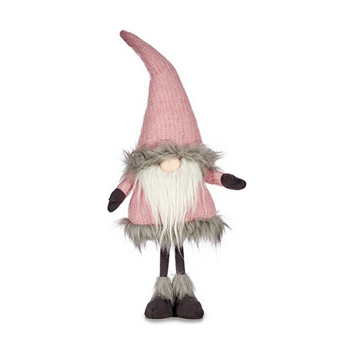 Prydnadsfigur Krist+ Rosa Tomtenisse 14 x 70 x 22 cm