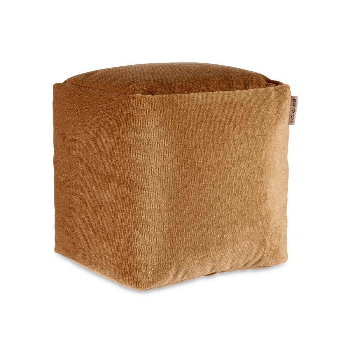 Puff Gift Decor Beige polystyren Sammet (4 antal) - 6