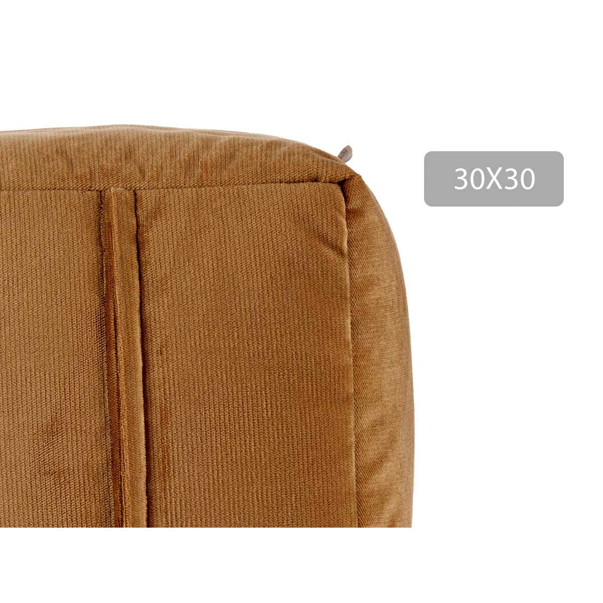 Puff Gift Decor Beige polystyren Sammet (4 antal) - 2