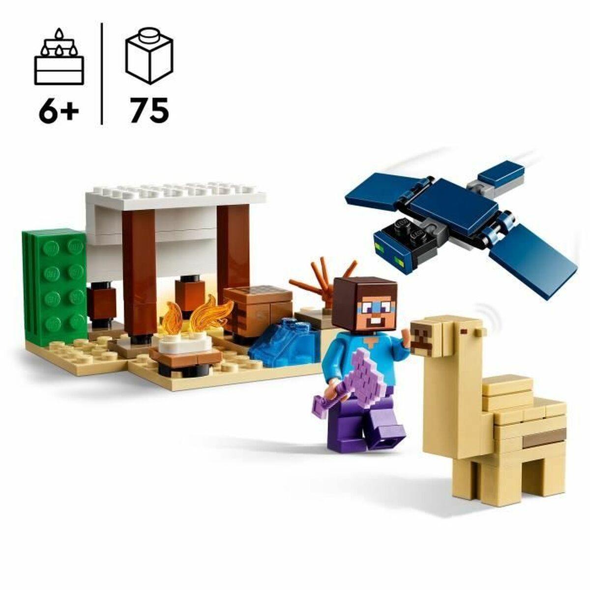 Byggsats Lego 21251 Minecraft : Steve´s Desert Expedition Multicolour - 6