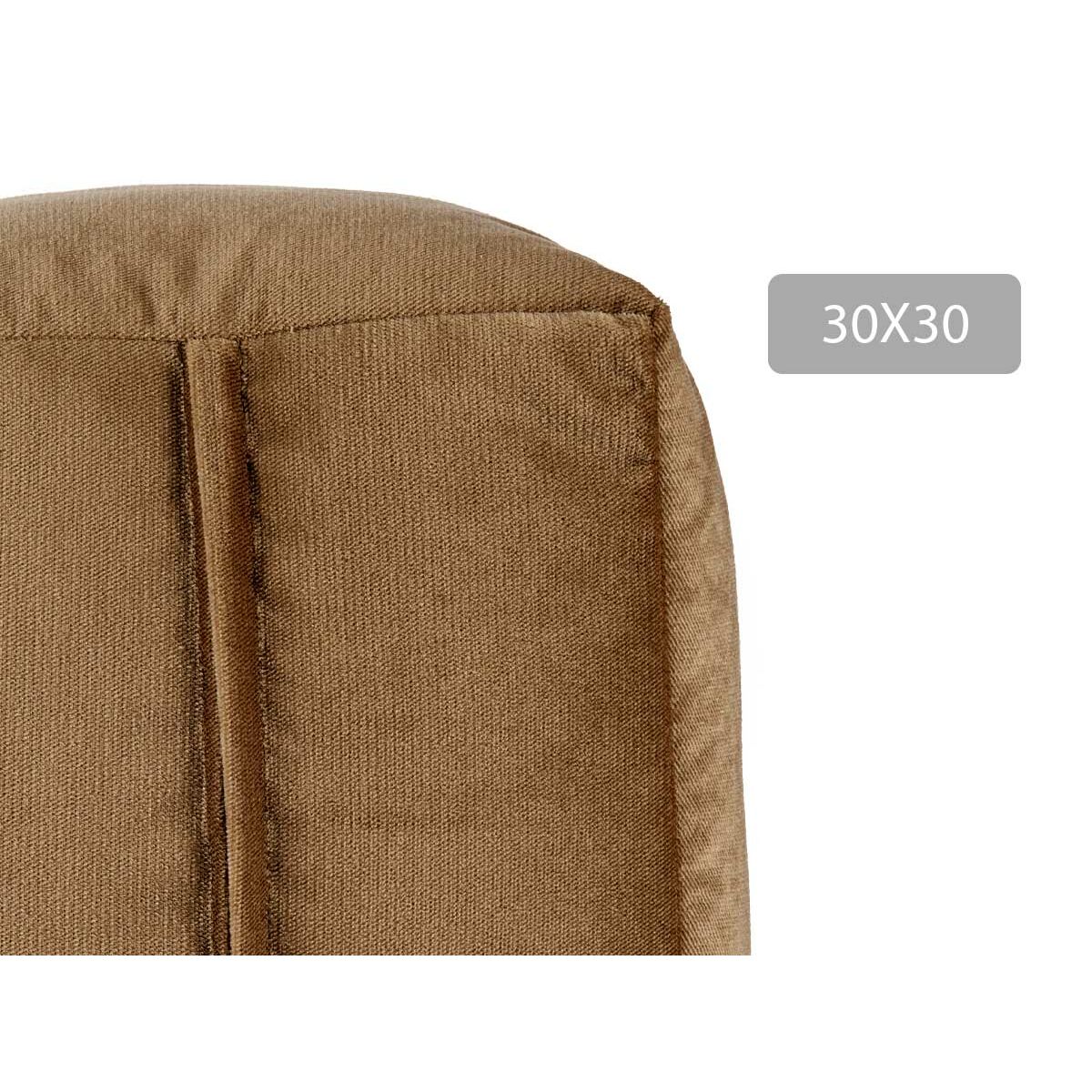 Puff Gift Decor Brun polystyren Sammet (4 antal) - 2