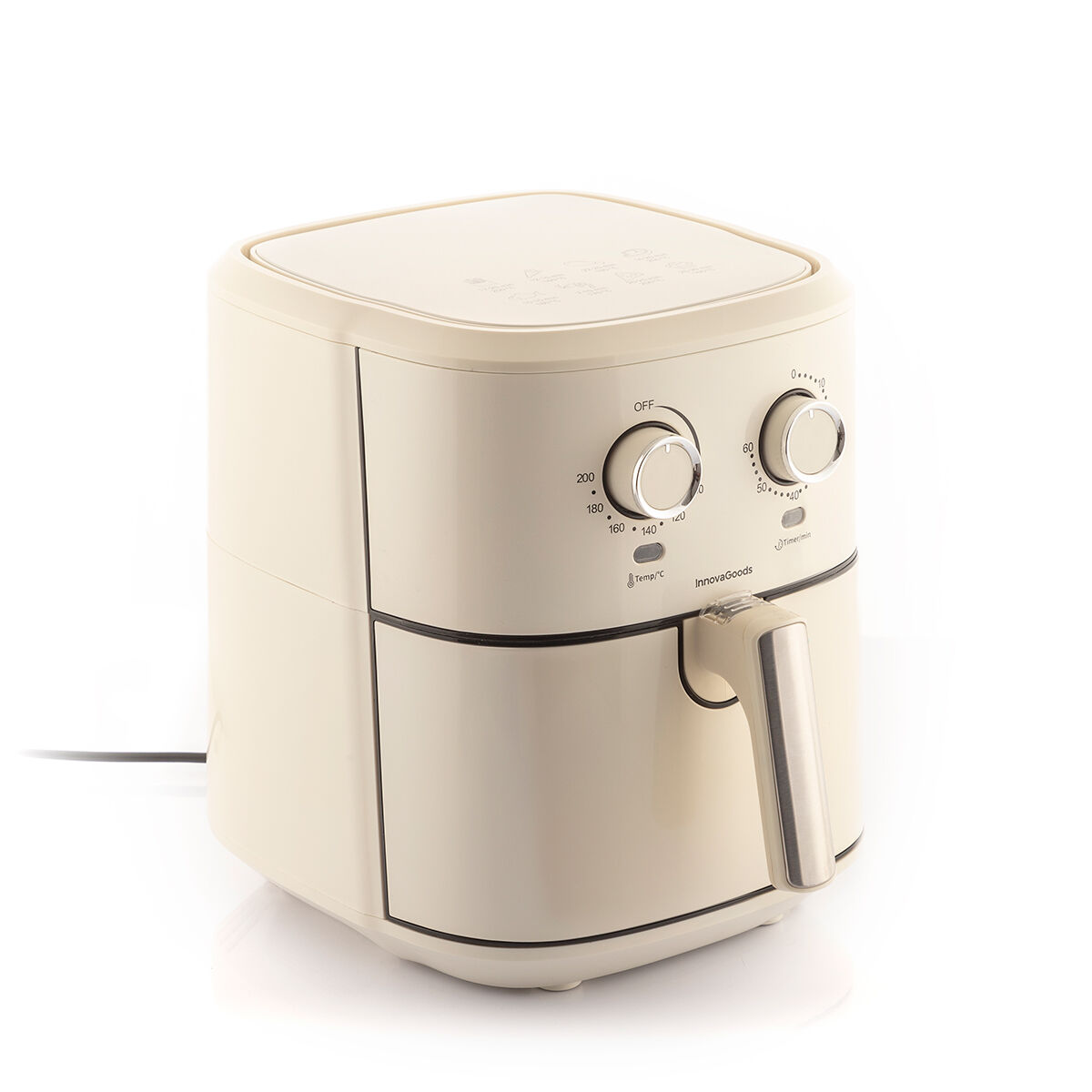 Luftfritös InnovaGoods Vynner Pro 5500 Kräm 1700 W 5,5 L Rostfritt stål - 6