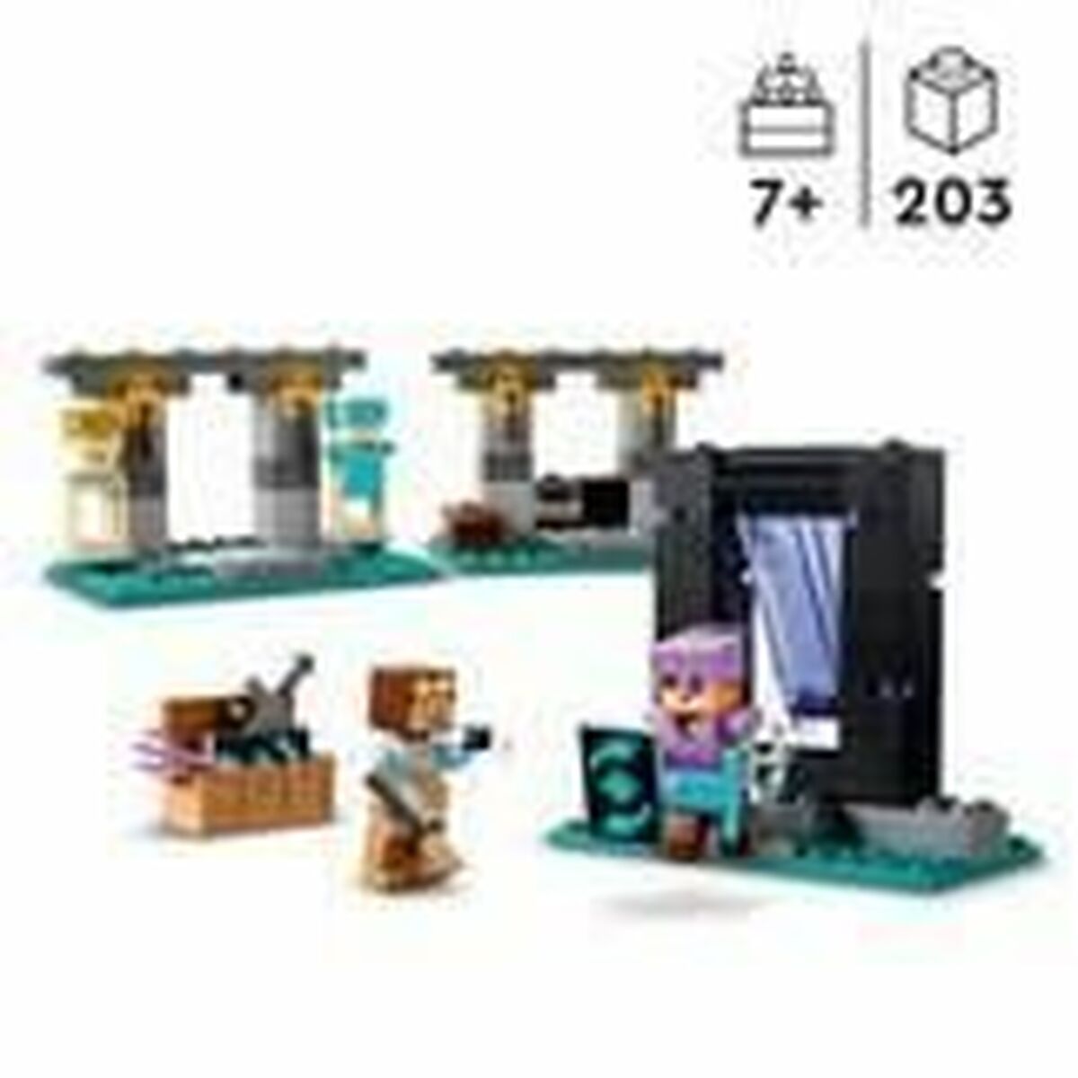 Playset Lego Minecraft: The Armoury - 6