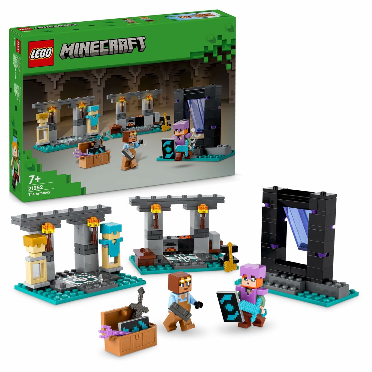 Playset Lego Minecraft: The Armoury - 7