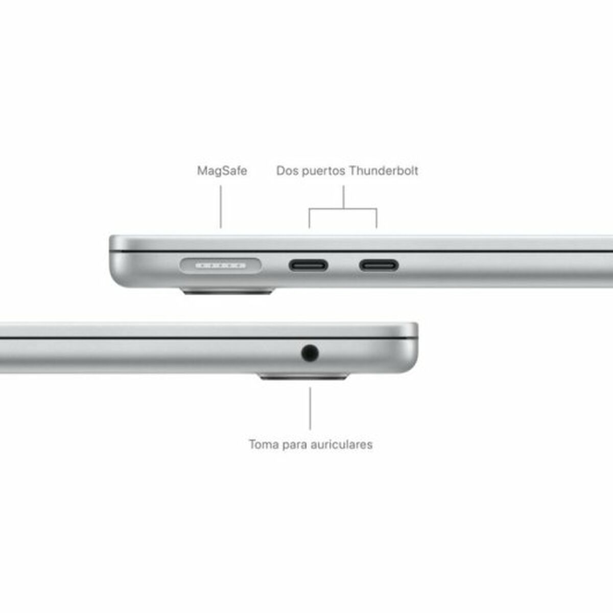 Bärbar dator Apple Macbook Air 13,6" M3 8 GB RAM 512 GB SSD - 7