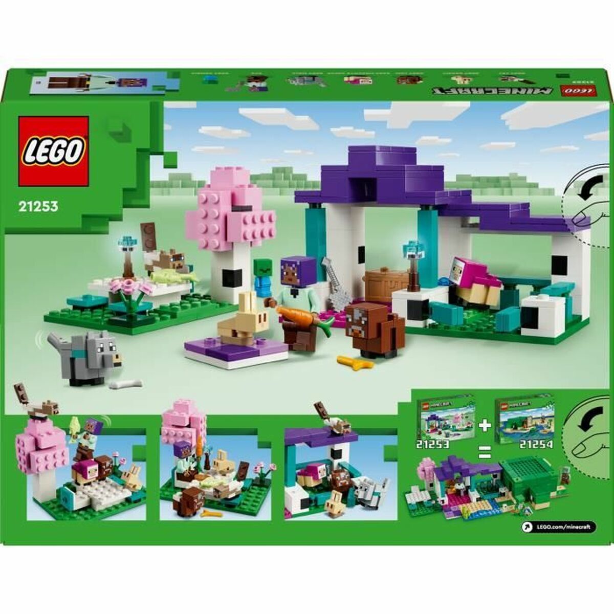 Playset Lego 21253 Minecraft The animal Sanctuary - 2