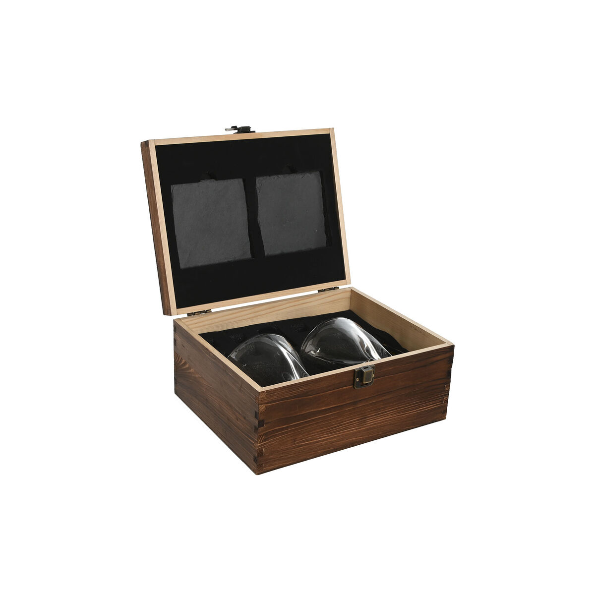 Whisky Set Home ESPRIT Brun Furu - 6