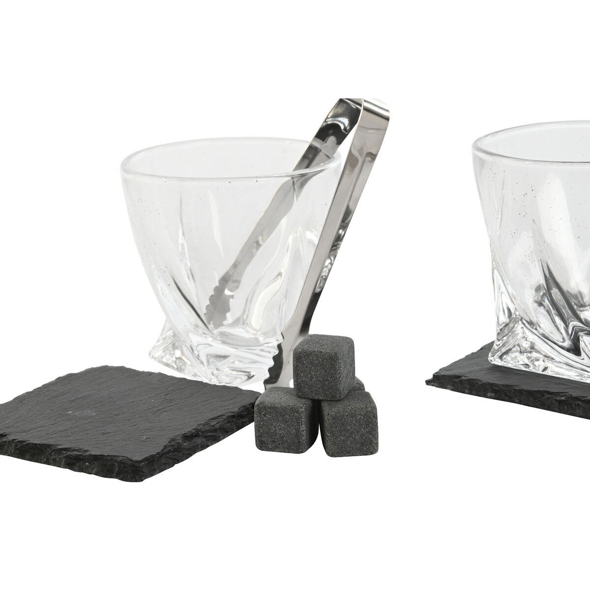 Whisky Set Home ESPRIT Brun Furu - 3