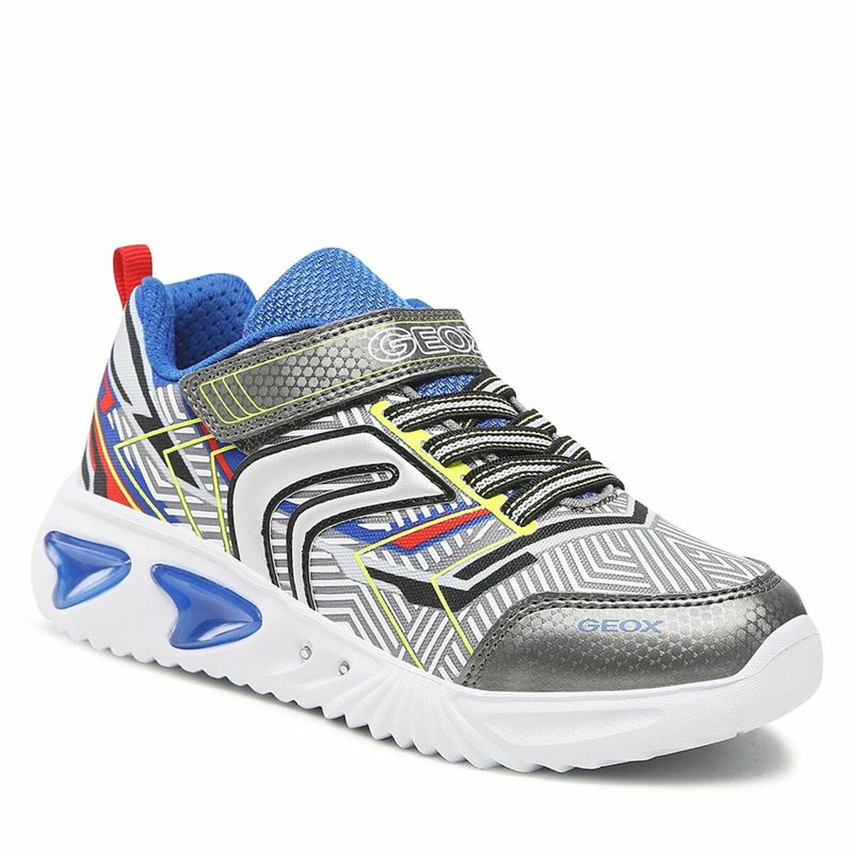Sportskor Casual Barn Geox Assister Grå - 5