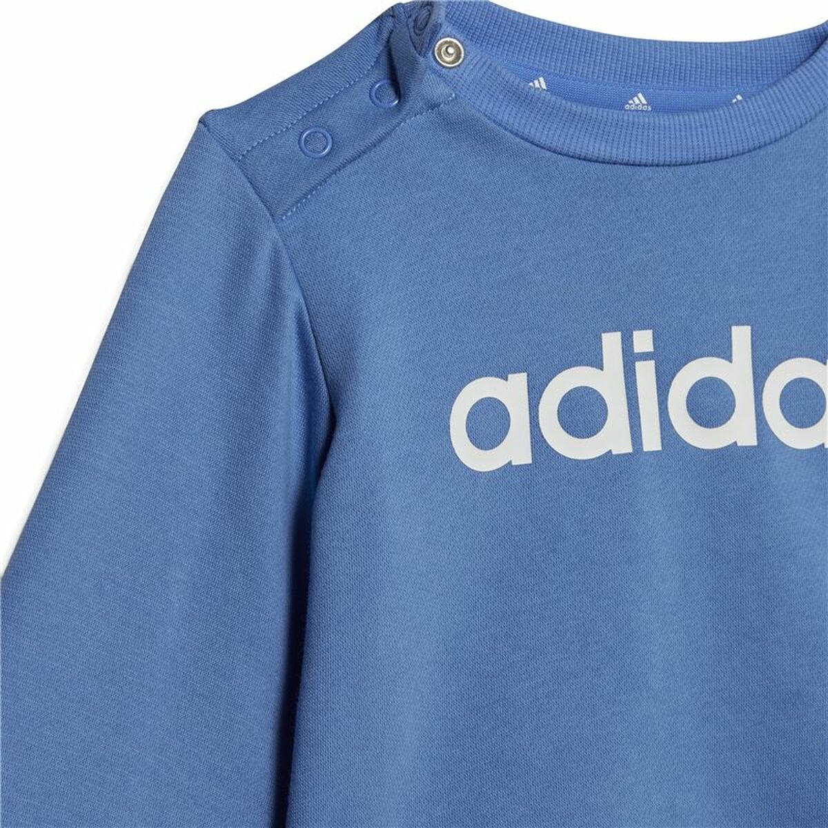 Träningsoverall, Barn Adidas Lin Fl Jog Blå - 2