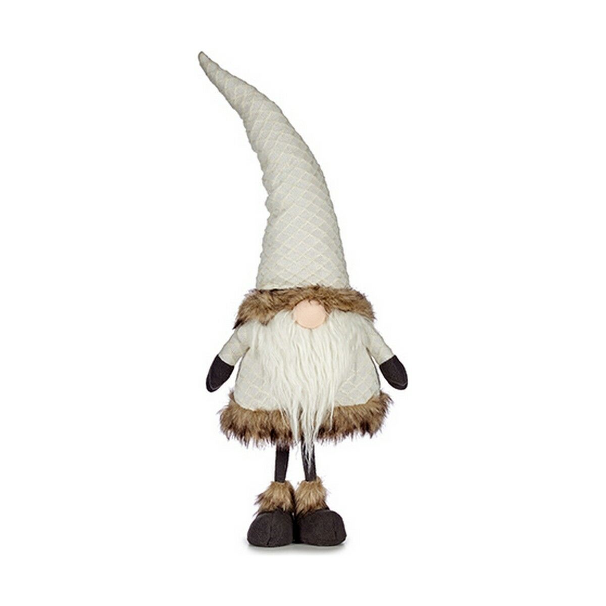 Prydnadsfigur Krist+ Vit Tomtenisse 19 x 90 x 27 cm