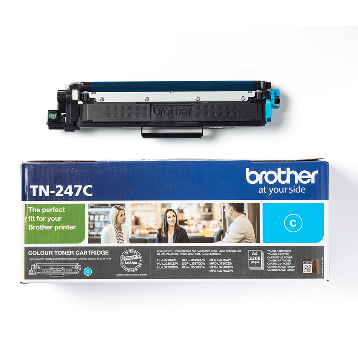 Original Toner Brother TN-247C Turkos