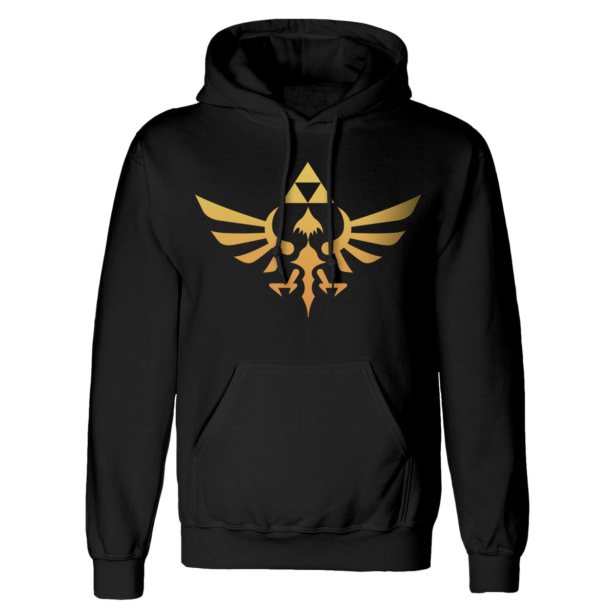Tröja med huva Barn The Legend of Zelda Hyrule Svart - 3