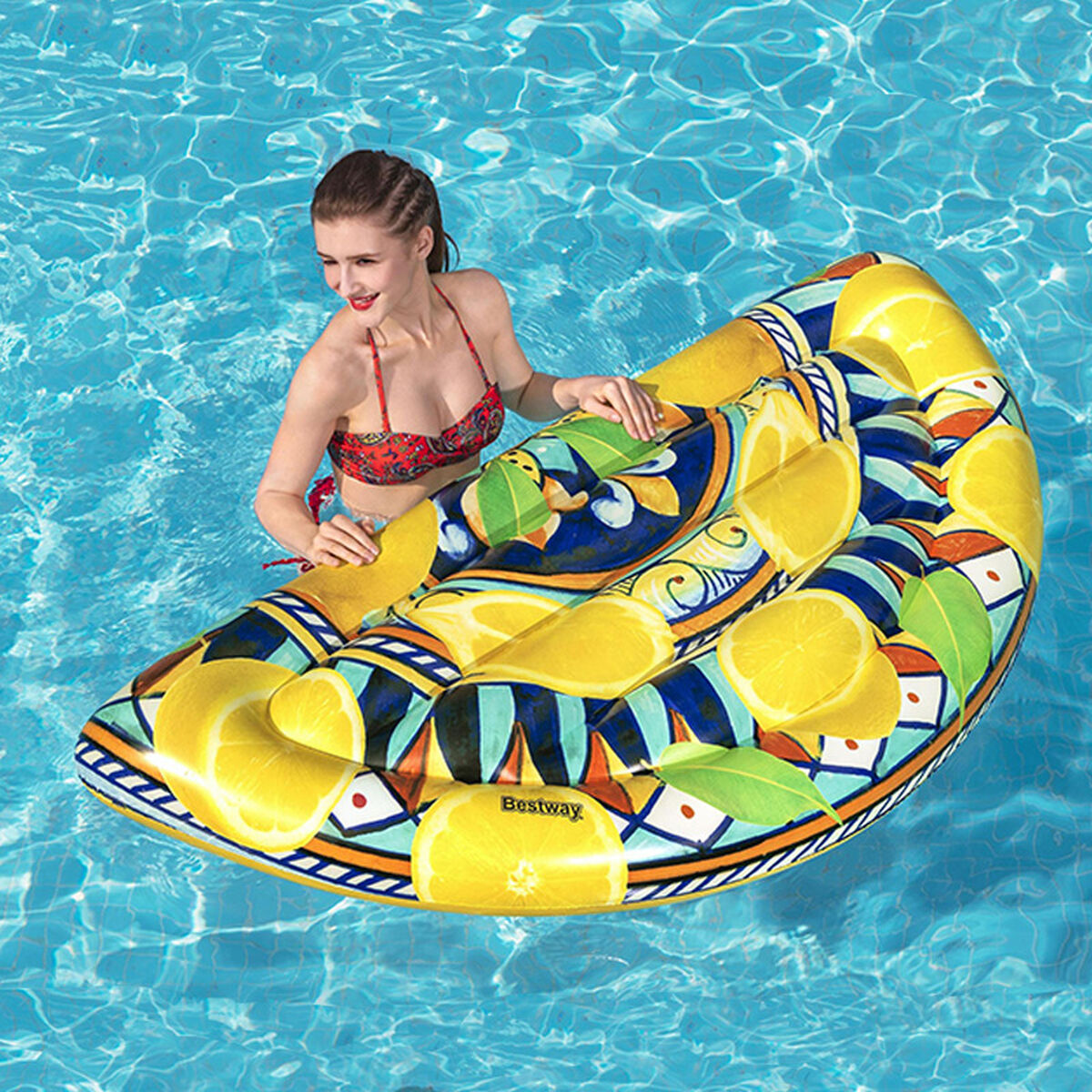 Bestway Luftmadrass Sicilia 171x89 cm Strand och Pool 43364 - 3