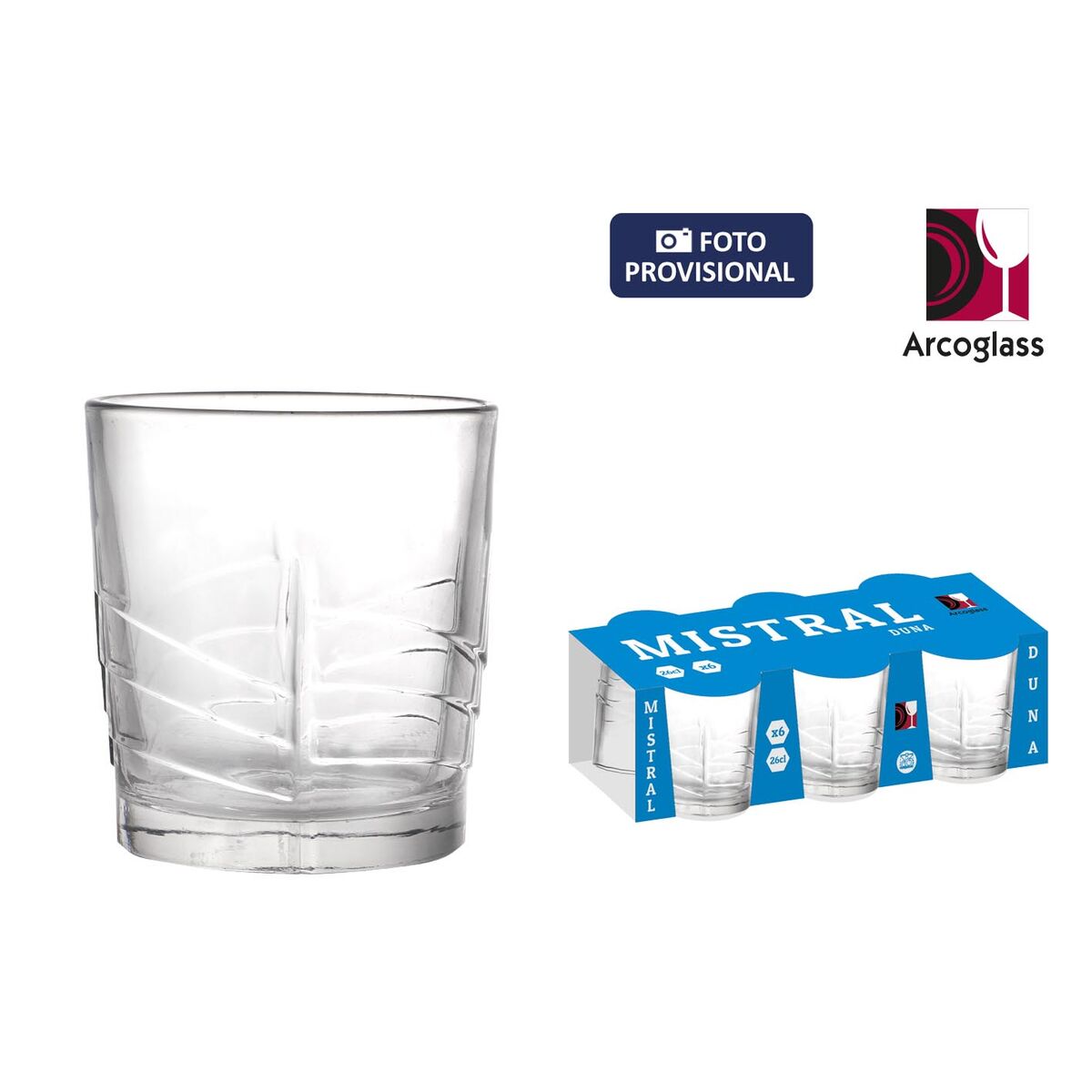 Glasset La Mediterránea Mistral duna 6 Delar (12 antal) - 3