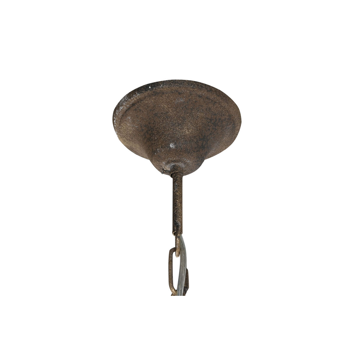 Taklampa DKD Home Decor Vit Brun Trä Metall Gran 40 W Vintage Antikbehandlad 220 V 78 x 78 x 13 cm - 8