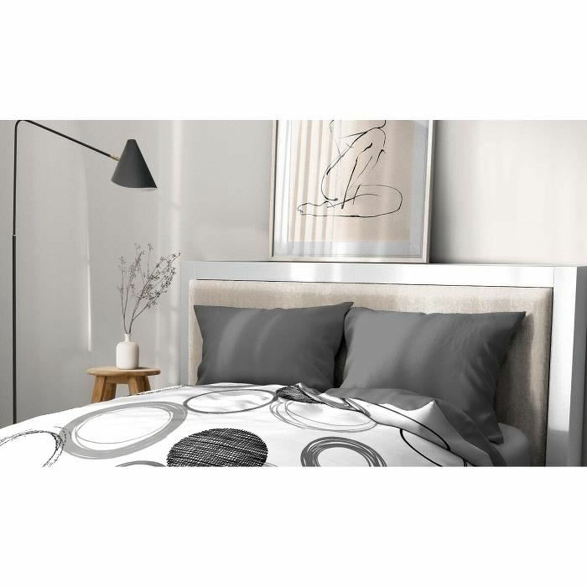 Örngott HOME LINGE PASSION Grå - 2