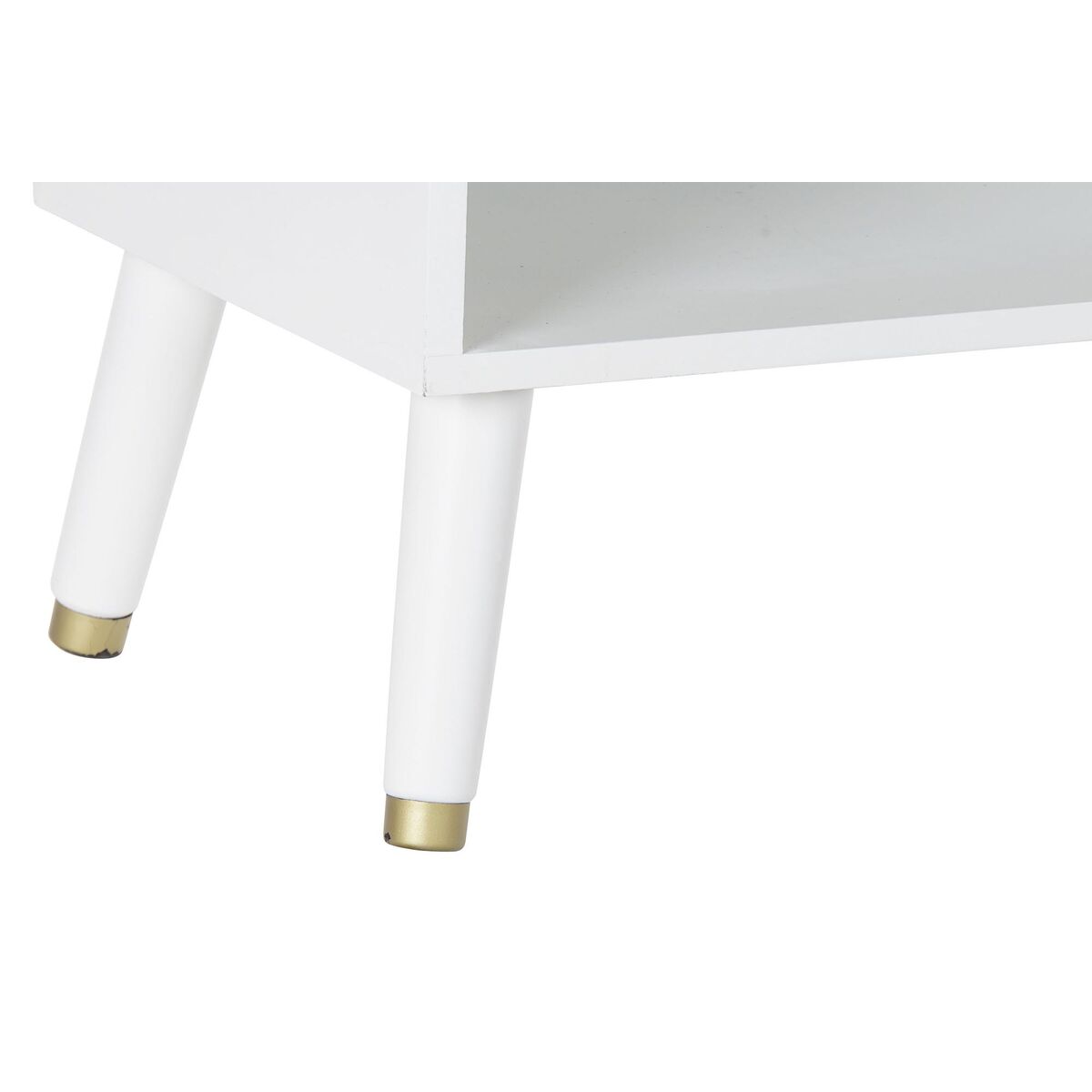 Byrå DKD Home Decor Naturell Metall Vit Kräm Melamin (76 x 34 x 94 cm) - 3