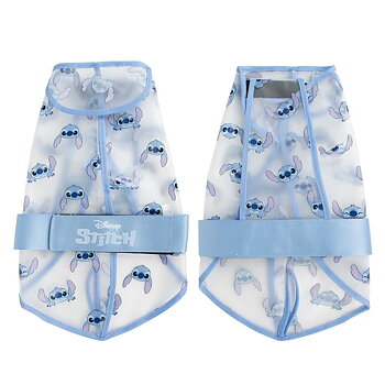 Regnrock för hundar Stitch Blå S