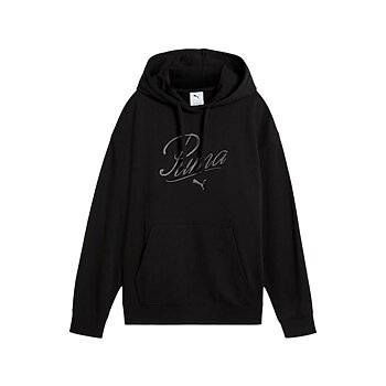 Tröja med huva Dam Puma Puma Essentials Script Comfort H Svart