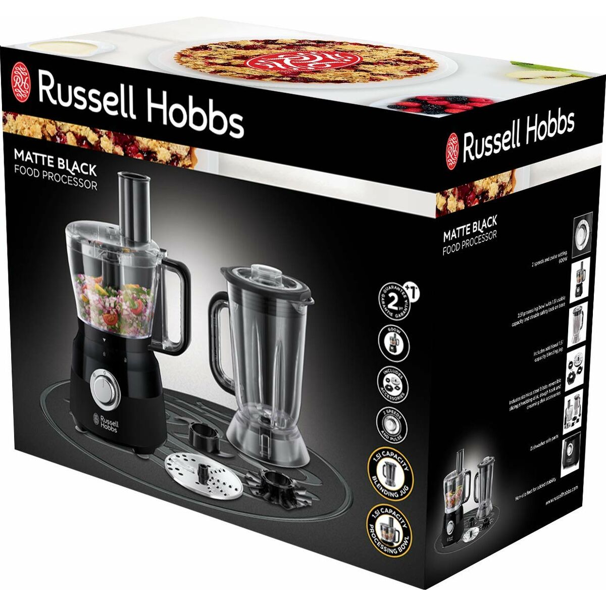 Köksrobot Russell Hobbs 24732-56 Svart 1,5 L - 2
