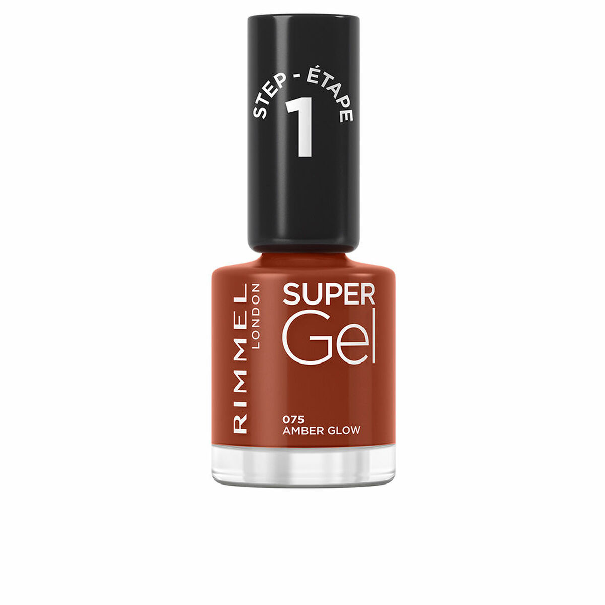 nagellack Rimmel London Super Gel Nº 075 Amber glow Nº 075-Amber Glow 12 ml