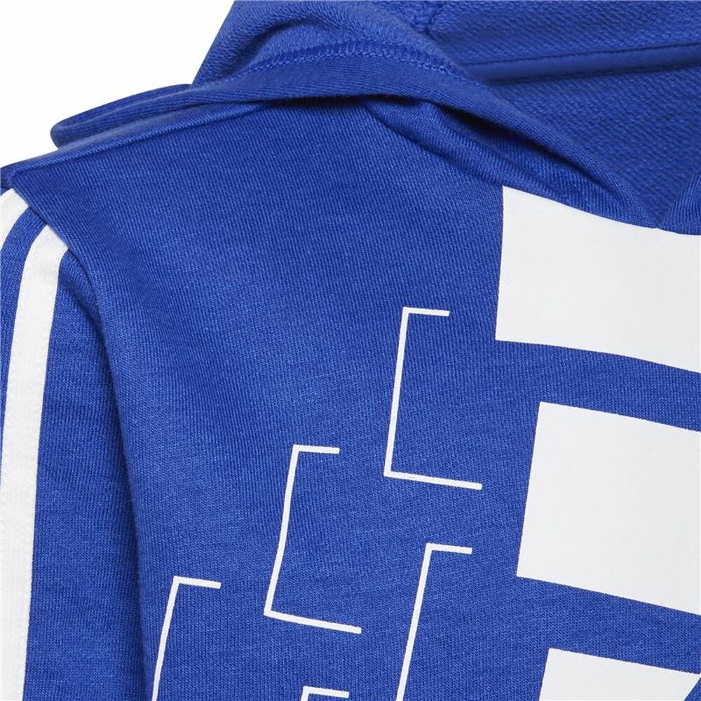 Träningsoverall barn Adidas Essentials Logo K Blå - 8