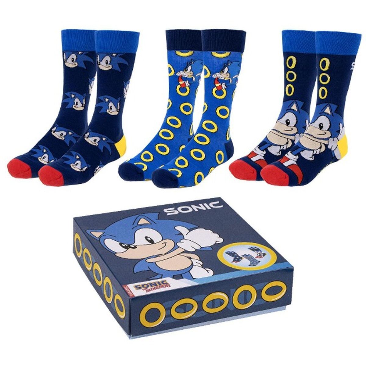 Strumpor Sonic 3 Delar 40-46 - 7