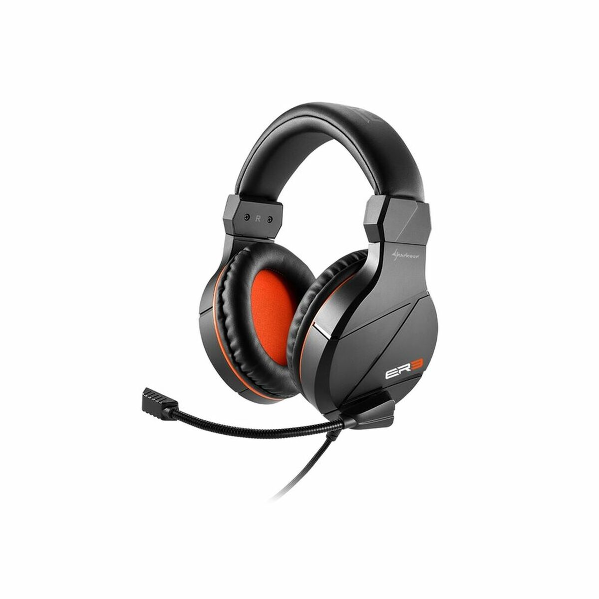 Hörlurar med mikrofon Gaming Sharkoon Rush ER3 3,5 mm (1 antal)