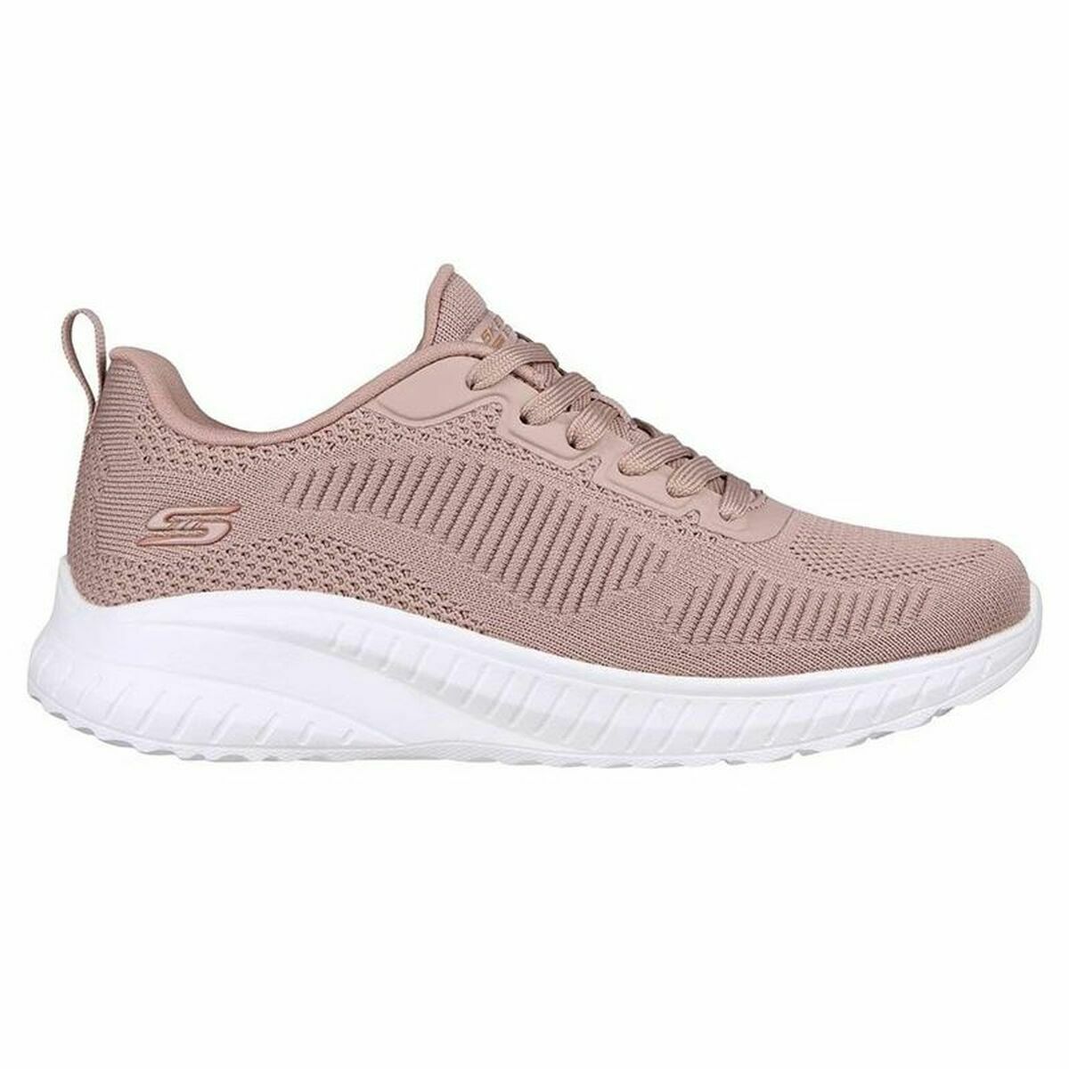 Löparskor, Vuxna Skechers Bobs Sport Squad Rosa Kvinna - 4