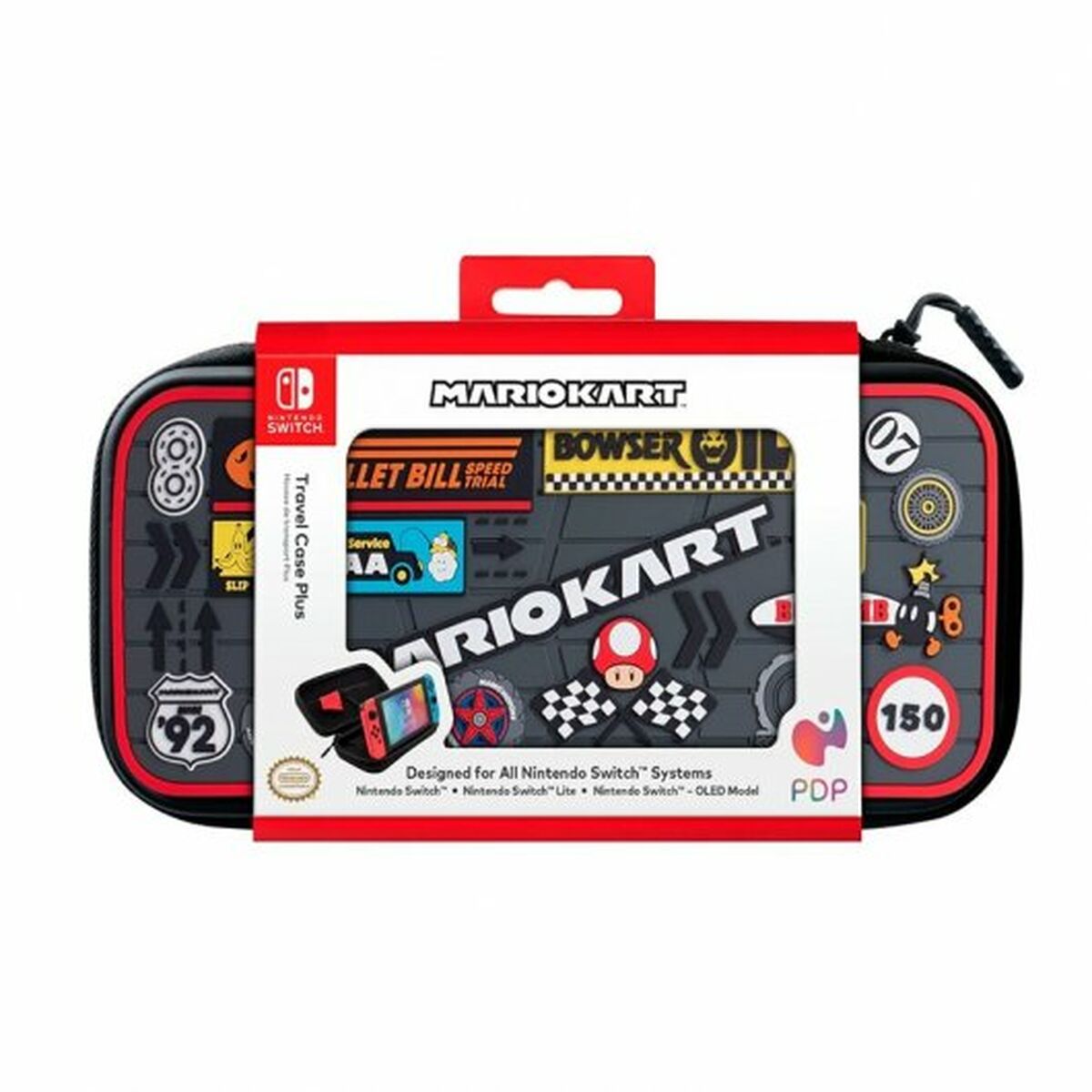 Fodral och skärmskydd till Nintendo Switch PDP Multicolour - 4
