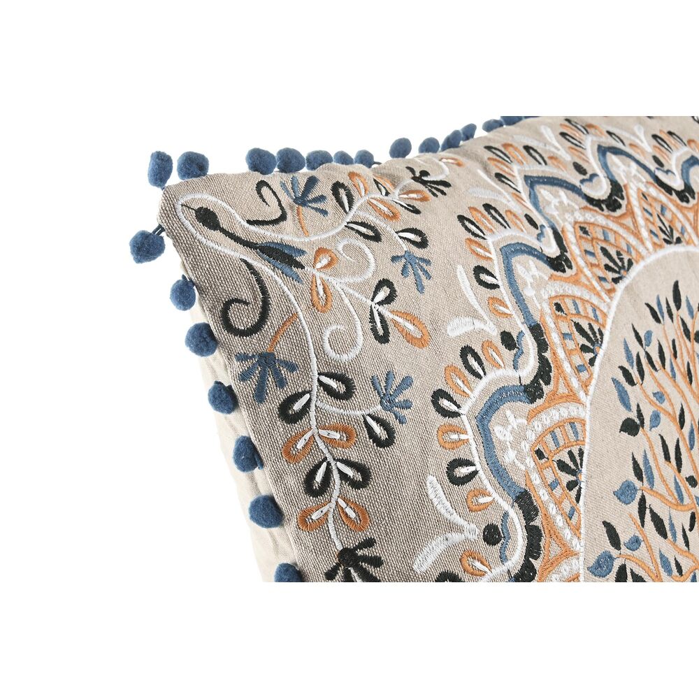 Kudde DKD Home Decor Gul Blå Ljusbrun Träd 60 x 20 x 60 cm - 3