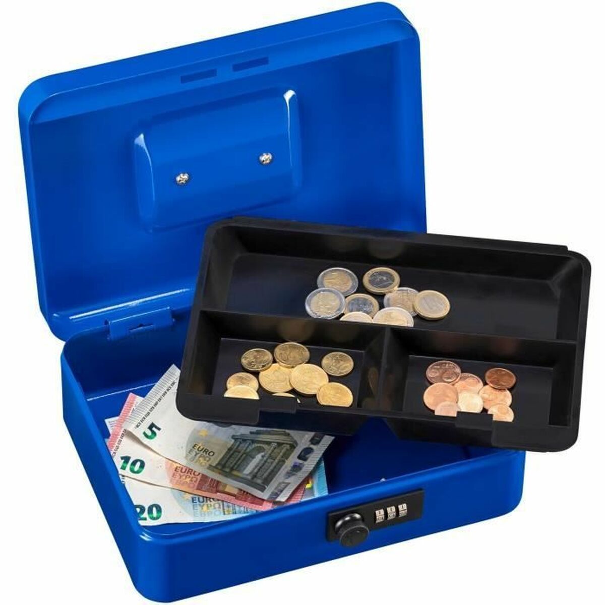 Värdeskåp Burg-Wachter Money Code 5025 Blå Stål Kombination - 5