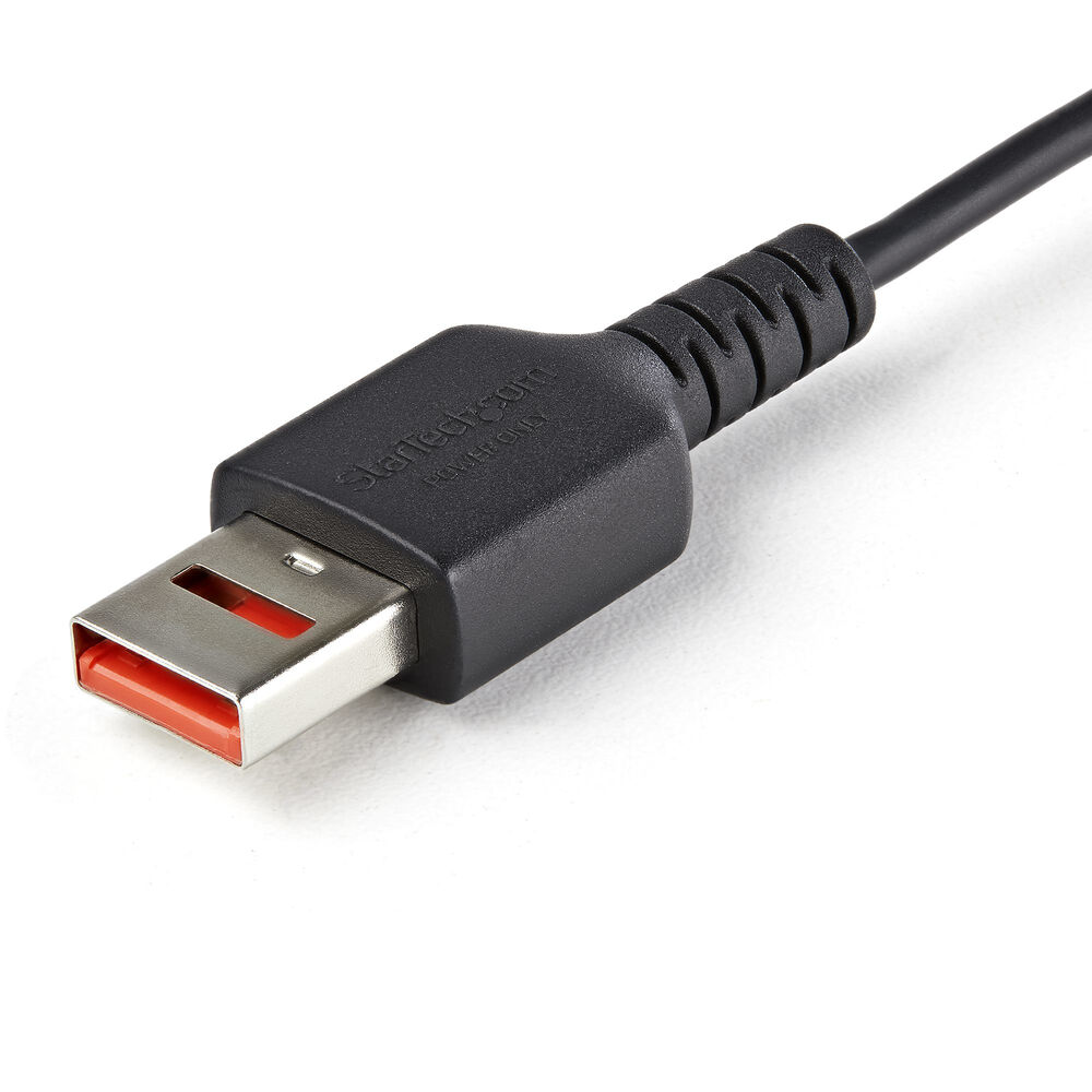USB A till USB C Kabel Startech USBSCHAC1M           Svart - 3