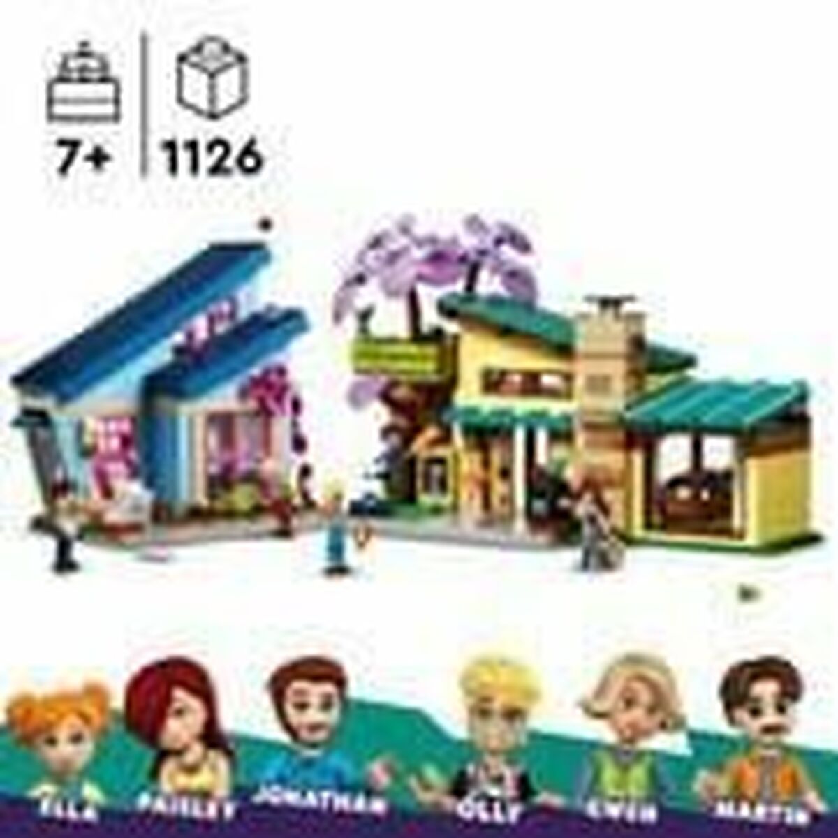 Playset Lego 42620 Olly and Paisley Family Homes - 6