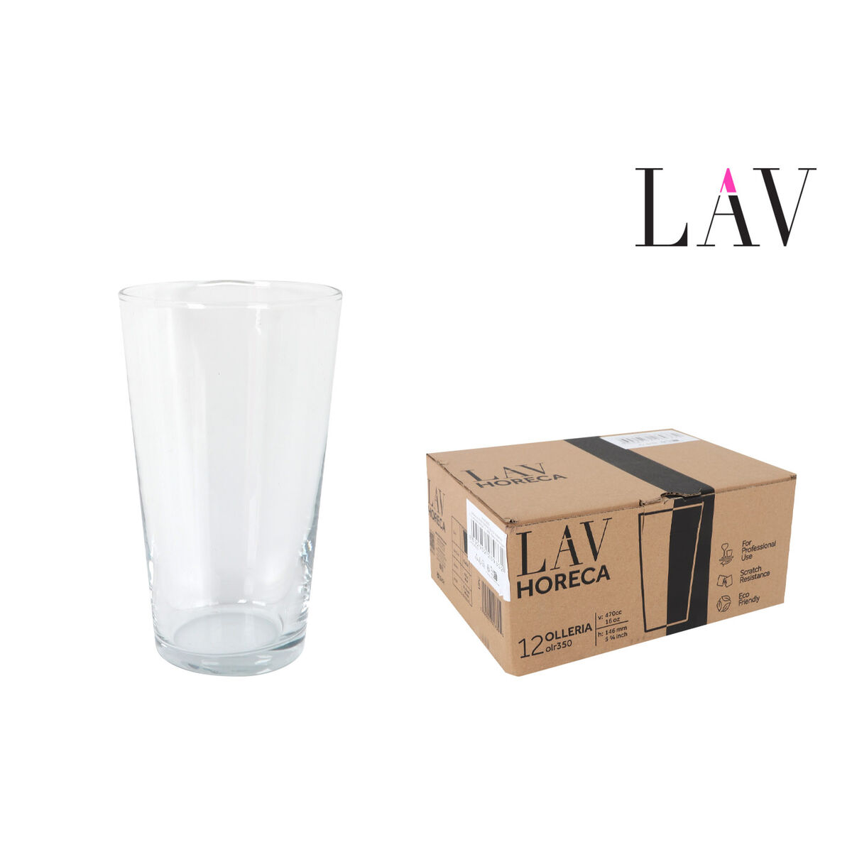Glas för vatten LAV Olleria (12 antal) - 3