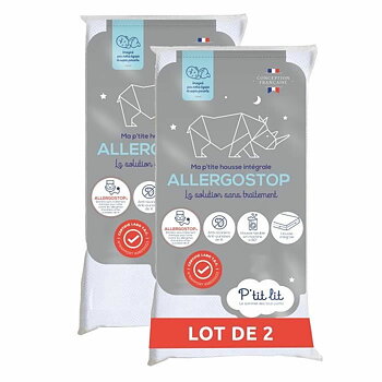 Skydd till spjälsäng P'TIT LIT Vit (25 antal)