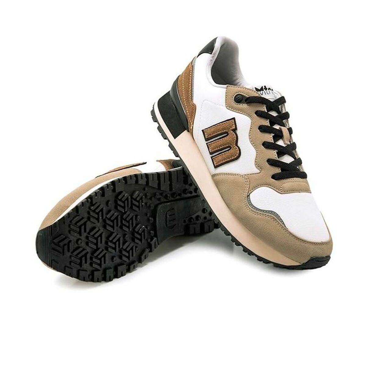 Sportskor Casual Herr Mustang Joggo-Evo Vit - 3