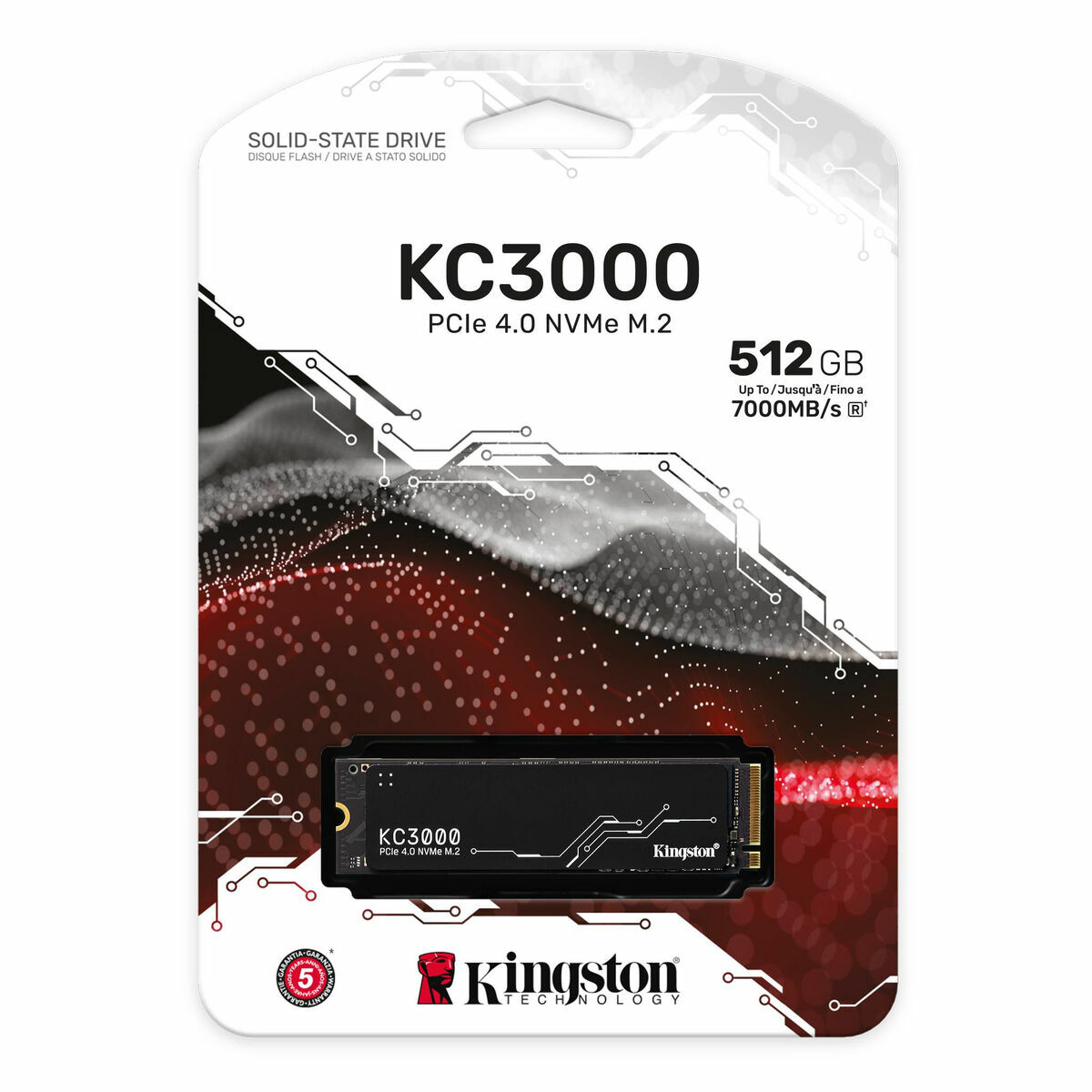 Hårddisk Kingston SKC3000S512 512 GB SSD - 3