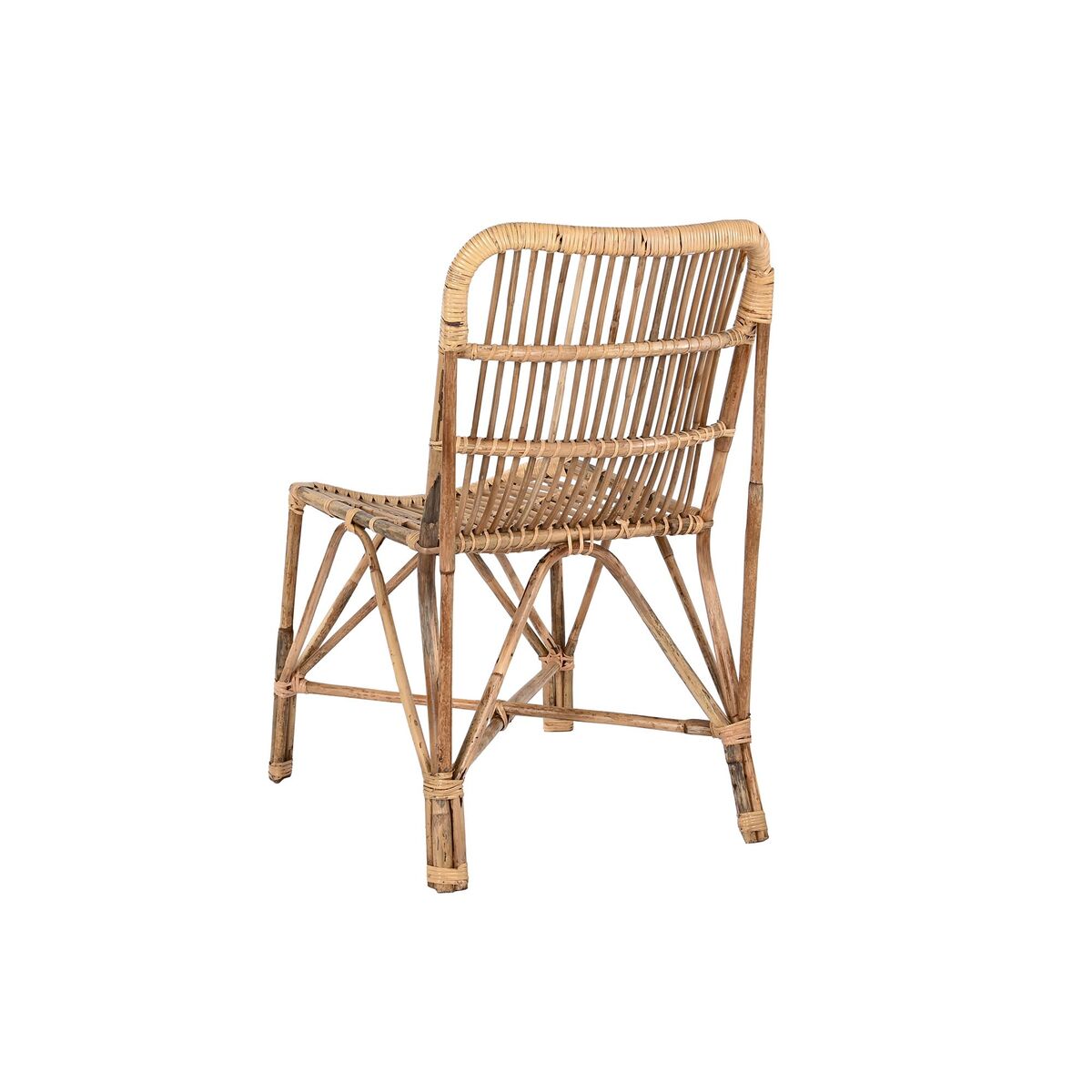 Matsalsstol DKD Home Decor Naturell 47 x 47 x 83 cm 47 x 61 x 84 cm - 5