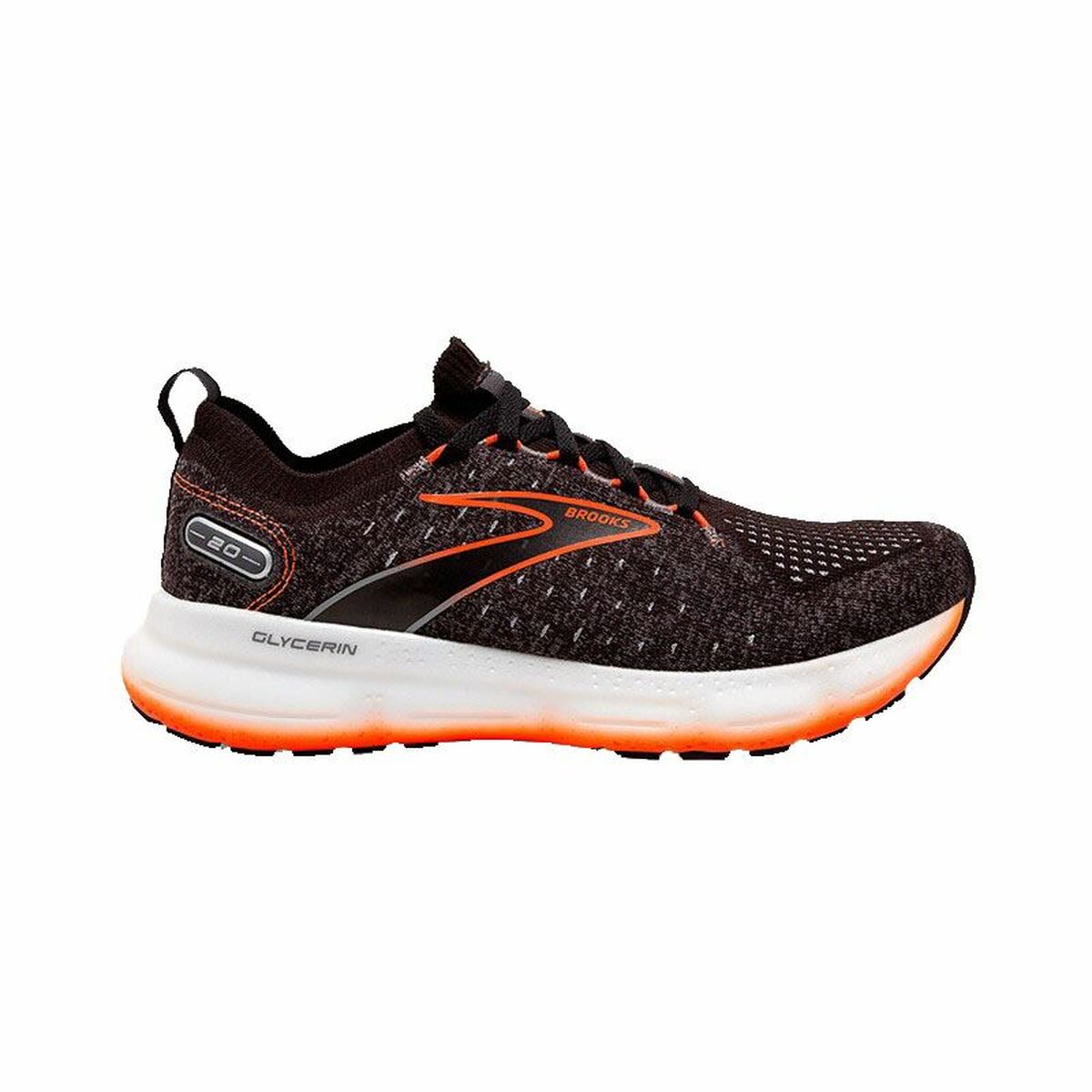 Gymnastikskor, Herr Brooks Glycerin Stealthfit 20 Svart