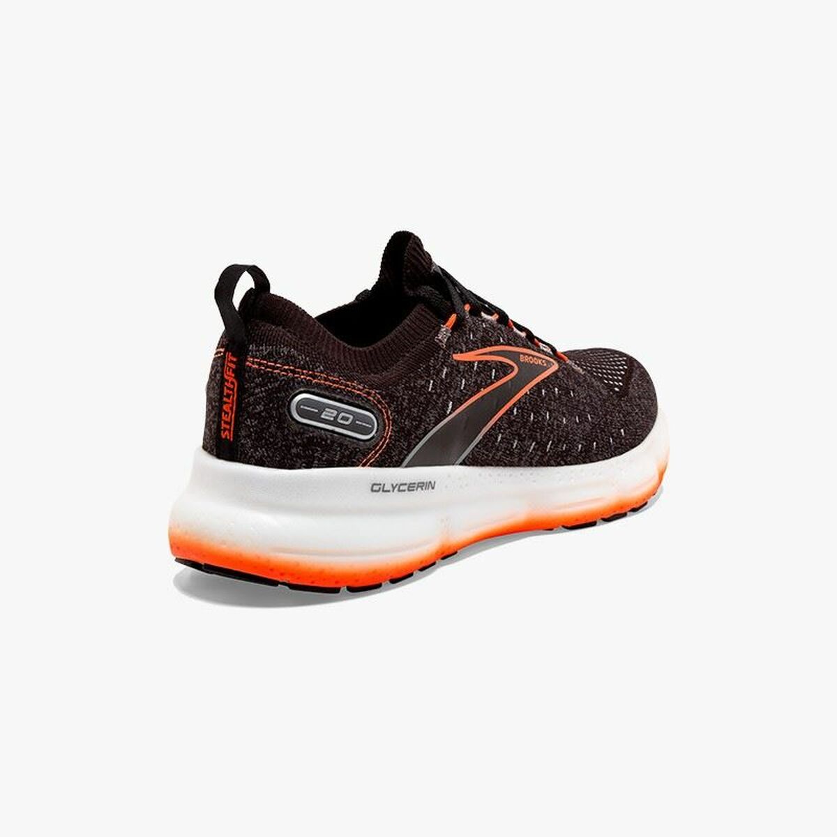 Gymnastikskor, Herr Brooks Glycerin Stealthfit 20 Svart - 6