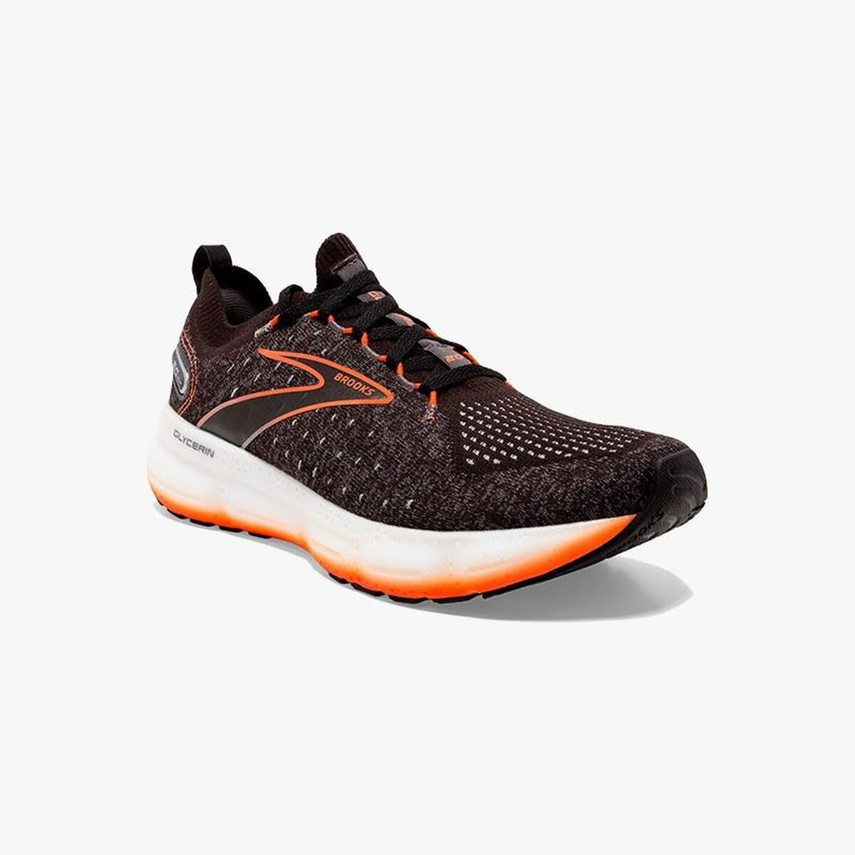Gymnastikskor, Herr Brooks Glycerin Stealthfit 20 Svart - 5