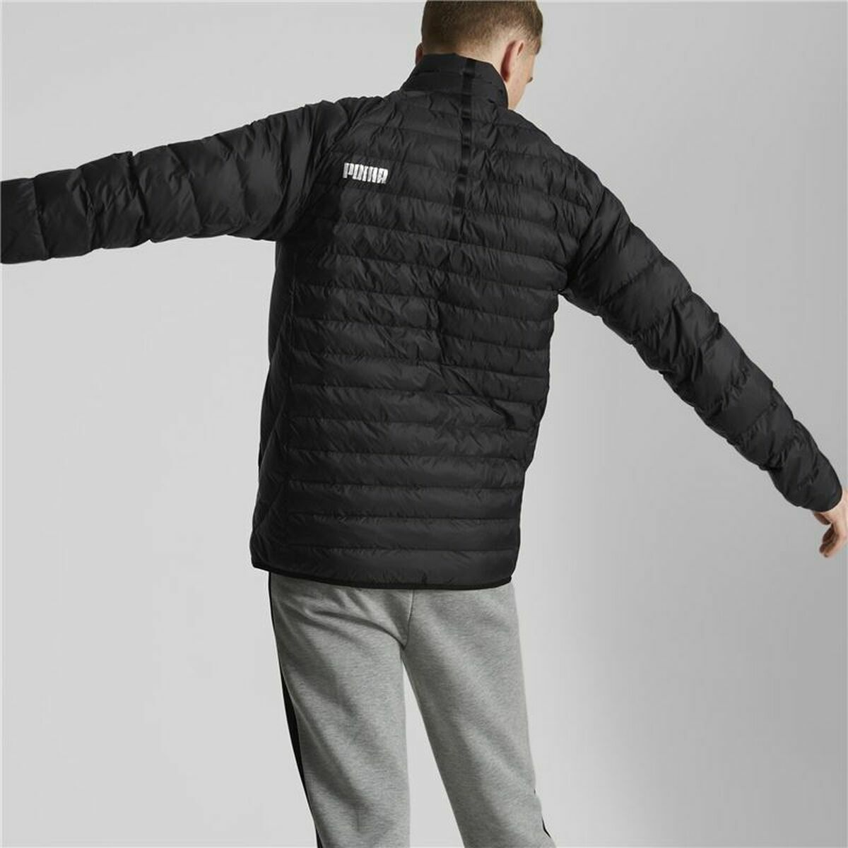 Träningsjacka Herr Puma Packlite WarmCELL Svart - 4