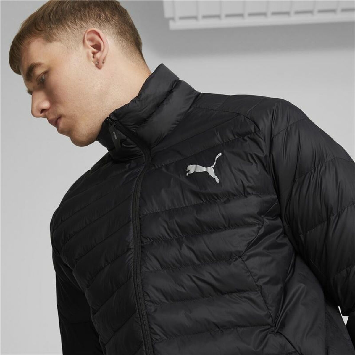 Träningsjacka Herr Puma Packlite WarmCELL Svart - 5